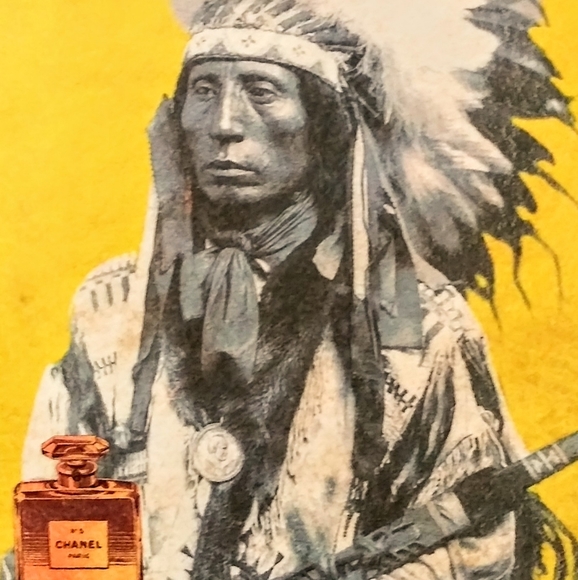 Indian Chief, CHANEL, AP. Print By Fairchild Paris